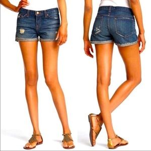 J Brand Mako Distressed Denim Shorts